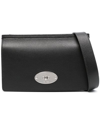 Mulberry Small Anthony Leather Messenger Bag - Black