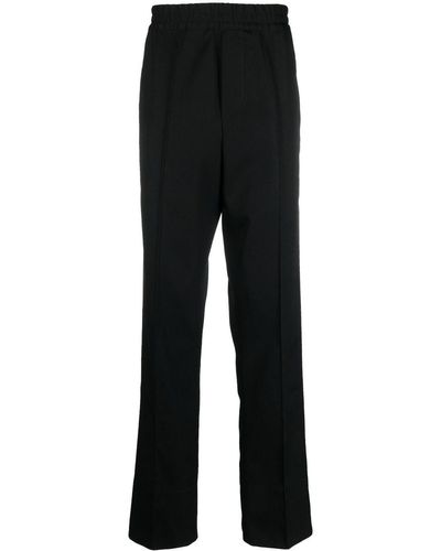 OAMC Straight-leg Virgin-wool Trousers - Black