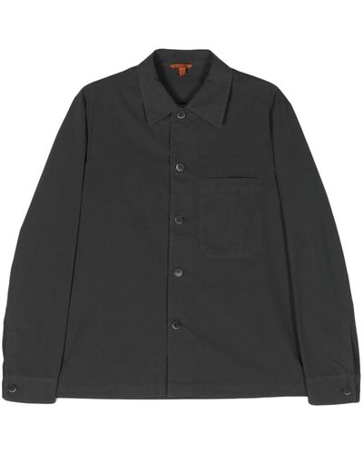 Barena Cedrone Cotton Shirt Jacket - Black