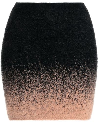 OTTOLINGER Gradient Knitted Miniskirt - Black