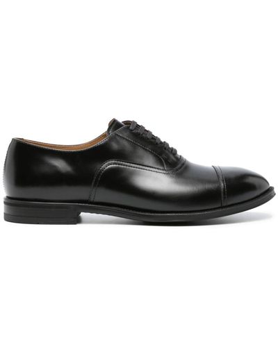 Henderson Zapatos Oxford con puntera de almendra - Negro