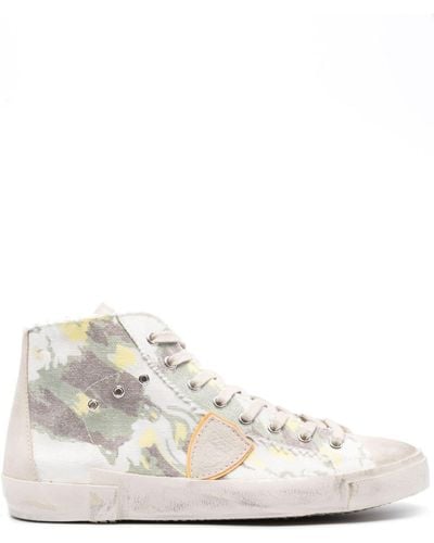 Philippe Model Paris Logo-patch Sneakers - White