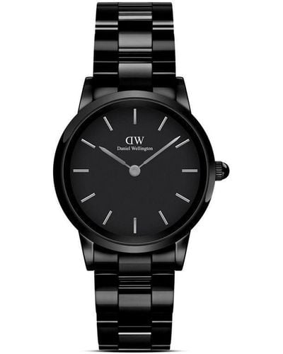 Daniel Wellington Iconic Link Ceramic Horloge - Zwart