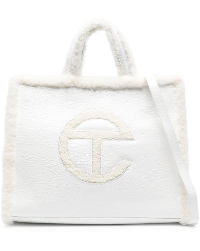 UGG X Medium Shopper Crinkle Bag - White