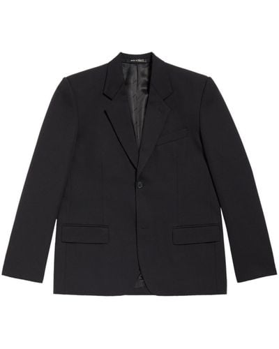 Balenciaga シングルジャケット - ブラック