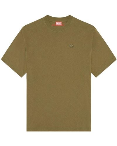 DIESEL Camiseta T-Boggy-Megoval-D - Verde