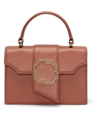 Malone Souliers Audrey Leather Tote Bag - Brown