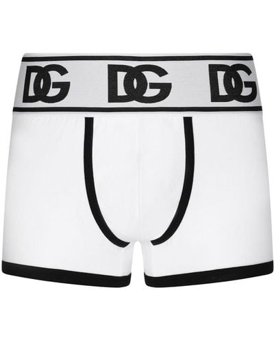 Dolce & Gabbana Boxershorts Met Dg-logo - Zwart
