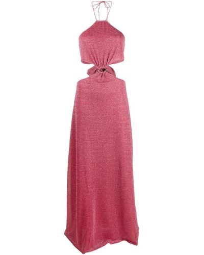 Oséree Uitgesneden Maxi-jurk - Roze