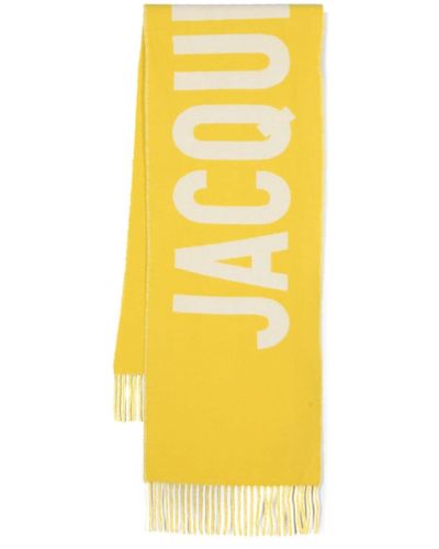Yellow Jacquemus Scarves and mufflers for Men | Lyst