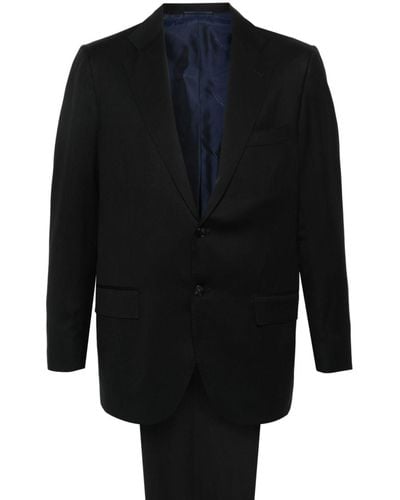 Kiton Wool Single-Breasted Suit - Blue