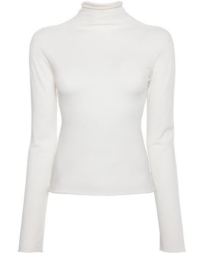 Christian Wijnants Kiyoon Roll-neck Sweater - White