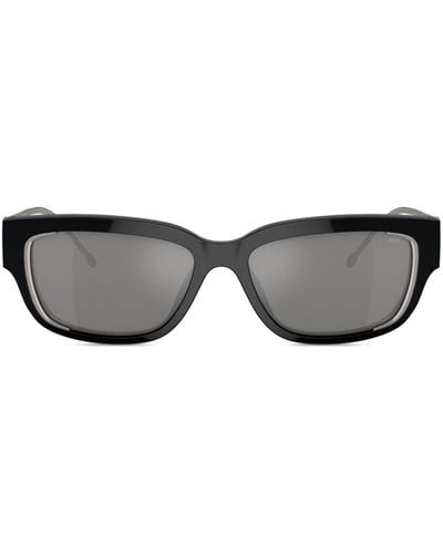 DIESEL Everyday Rectangle-frame Sunglasses - Gray