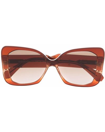 Gigi Studios Oversized-frame Sunglasses - Red