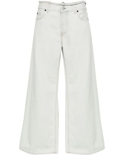 Acne Studios Jeans con applicazione - Bianco