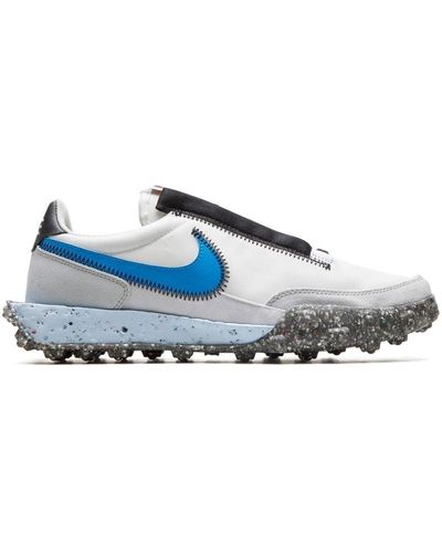 Nike Waffle Racer Crater Low-top Sneakers - Blue