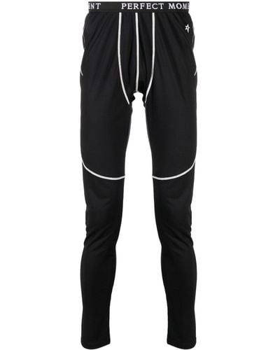 Perfect Moment Legging Thermal à taille logo - Noir