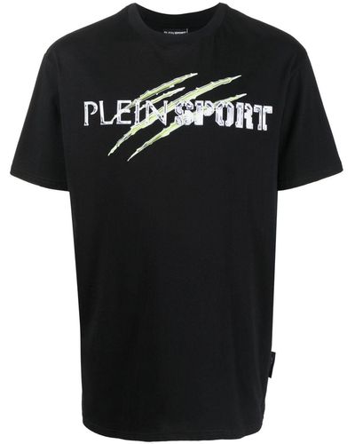 Philipp Plein T-Shirt mit grafischem Print - Schwarz