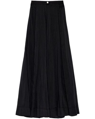 Forte Forte Voile Palazzo Pants - Black