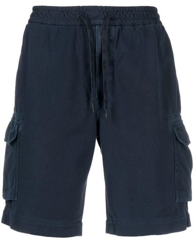 Circolo 1901 Cargo-pocket Drawstring-waist Shorts - Blue
