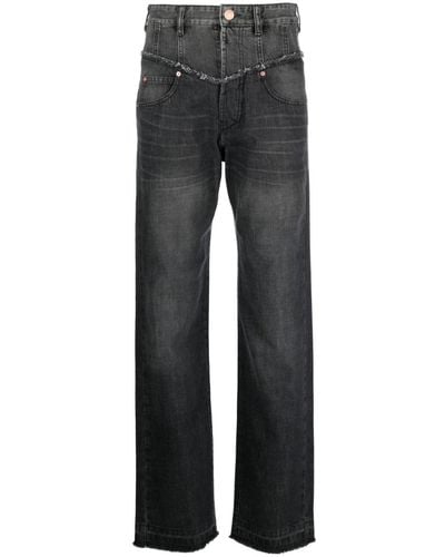Isabel Marant Jeans mit geradem Bein - Grau