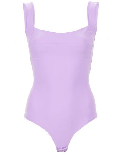 Atu Body Couture Square-neck Bodysuit - Purple