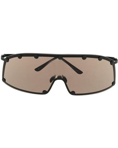 Rick Owens Shielding Sunglasses - Natural