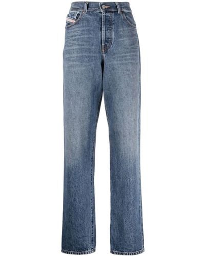 DIESEL 1956 Straight-leg Jeans - Blue