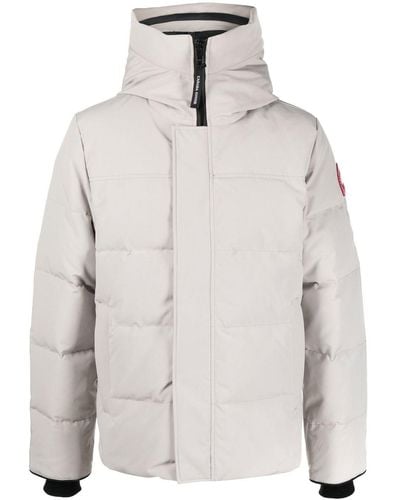 Canada Goose Macmillan Parka Coat - White