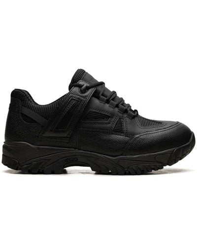 Maison Margiela Security "triple Black" Low-top Sneakers - Zwart