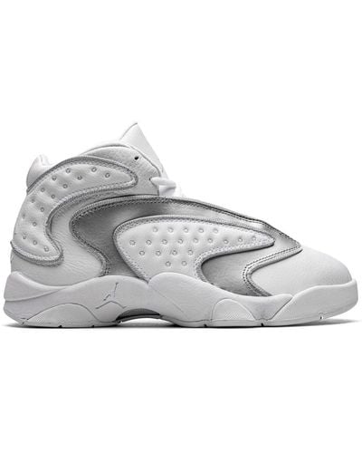 Nike Air Og "white/metallic Silver" Sneakers - Gray