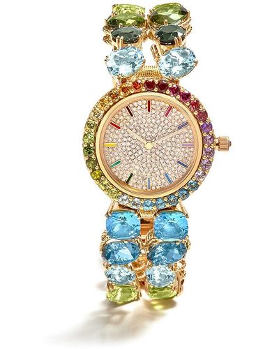 Dolce & Gabbana Rainbow Crystal 34mm - Metallic