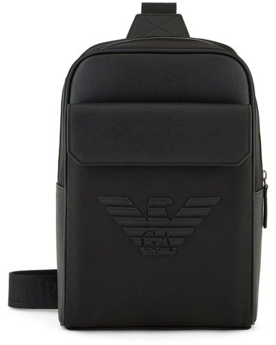 Emporio Armani ASV Rucksack - Schwarz