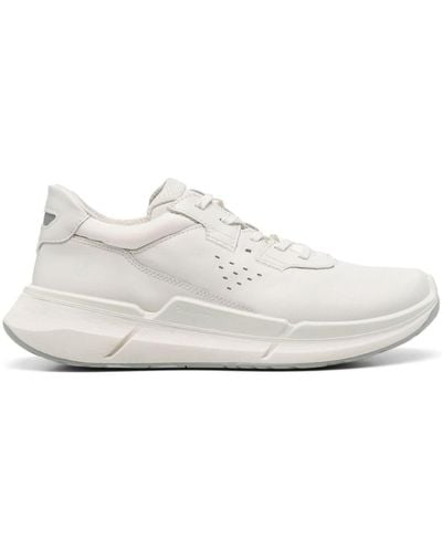 Ecco Biom 2.2 W Leather Sneakers - Wit