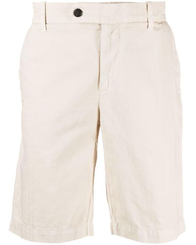 Eleventy Chino-Shorts mit geradem Bein - Natur