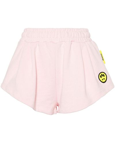 Barrow Shorts mit Logo-Print - Pink