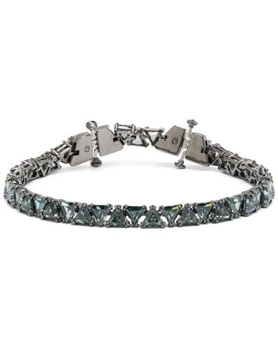 Swarovski Matrix Crystal-embellished Bracelet - Metallic
