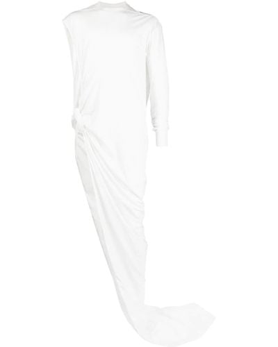 Rick Owens ロングライン Tシャツ - ホワイト