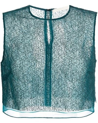 Jason Wu Gelaagde Blouse - Blauw