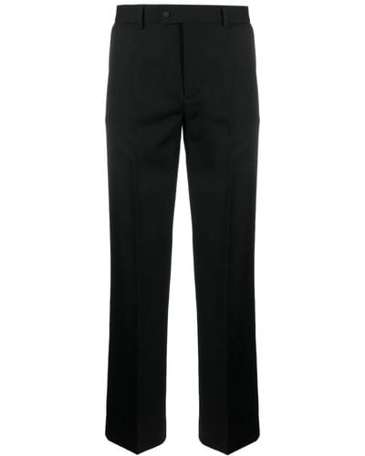 Sandro Pantalon de costume à coupe droite - Noir