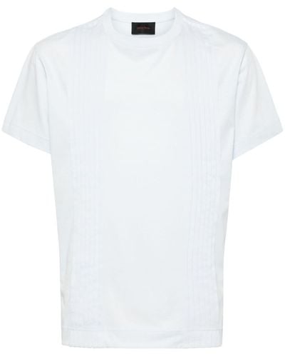 Simone Rocha T-Shirt mit Perlenverzierung - Weiß