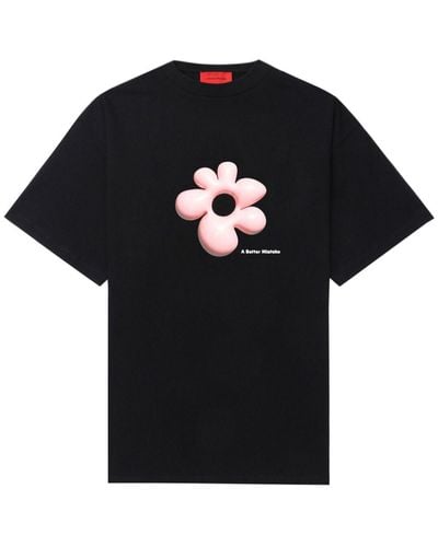 A BETTER MISTAKE T-shirt Met Print - Zwart