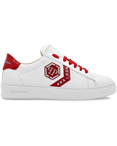 Philipp Plein Arrow Force Sneakers - Red