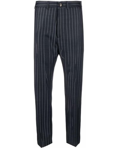 Vivienne Westwood Broken Stripe Tailored Trousers - Blue