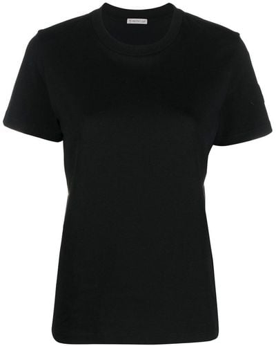 Moncler Logo-patch T-shirt - Black