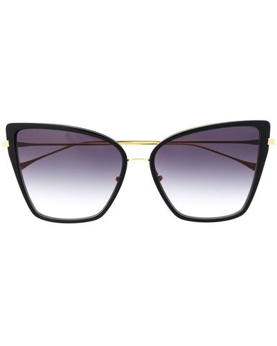 Dita Eyewear Sunbird Oversized Sunglasses - Brown