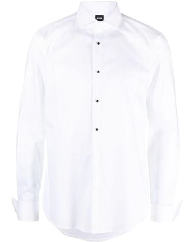 BOSS タキシードシャツ - ホワイト