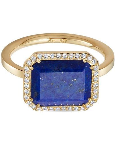Astley Clarke Ottima Ring - Blau
