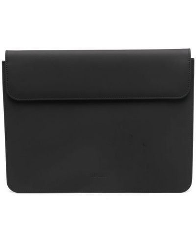 Rains Portfolio Laptop Bag (28cm X 37cm) - Black
