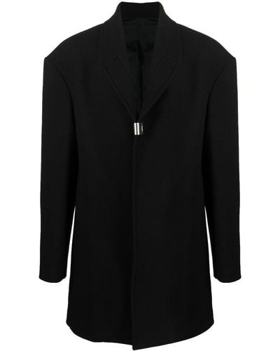 1017 ALYX 9SM Single-breasted Coat - Black
